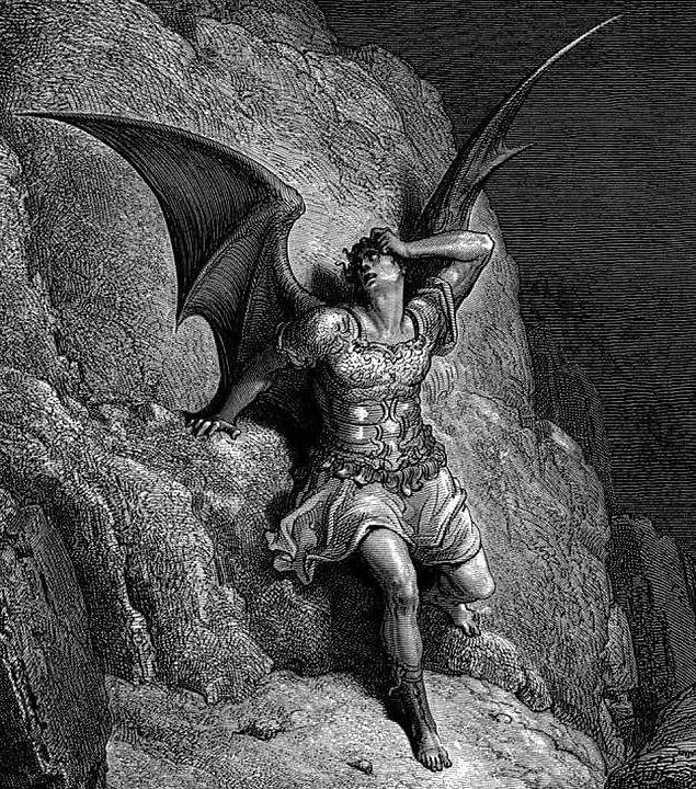 Hottner_GustaveDoreParadiseLostSatanProfile